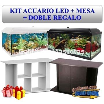 KIT AQUALED + MESA 240 L. + DOBLE REGALO. - Imagen 1