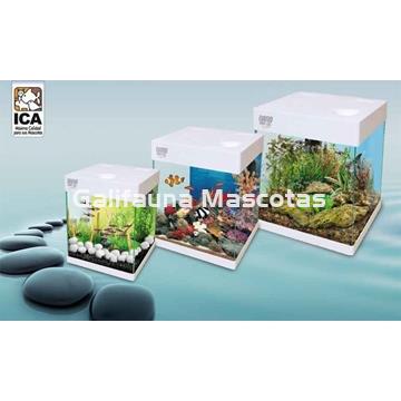 Kit Nano Aqualed Crystal + Mesa de 10, 20 o 30 litros. - Imagen 2