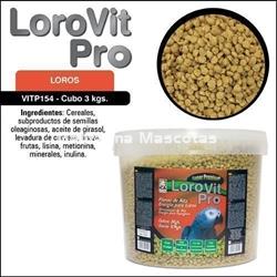 LOROVIT PRO Pienso ALTA ENERGIA para Loros. Alimento super premium para aves. - Imagen 2