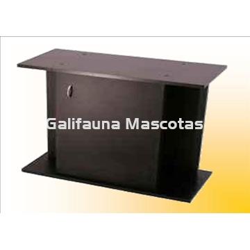 Mesa de acuario 100 x 30 cm. 100/200 litros aprox, Con puerta. - Imagen 1