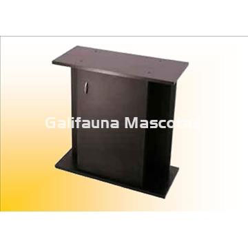 Mesa de acuario  60 x 30 cm. 45/70 litros aprox. Con puerta - Imagen 1