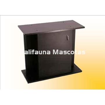 Mesa de acuario  80 x 30 cm. 80/120 litros aprox. Con puerta. - Imagen 1