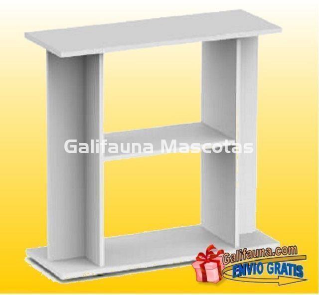 Mesa de acuario  80 x 35 cm. 80/120 litros aprox. - Imagen 2