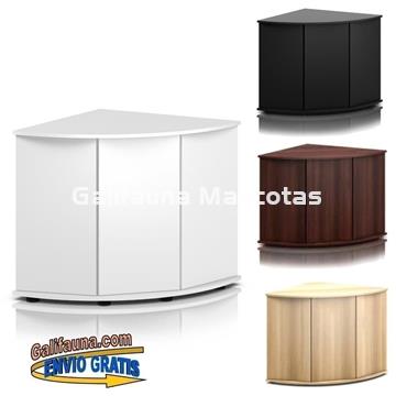 Mesa esquinera Juwel TRIGON de 70x70x98 y altura 73 cm. Mueble en esquina de 90 grados. - Imagen 1