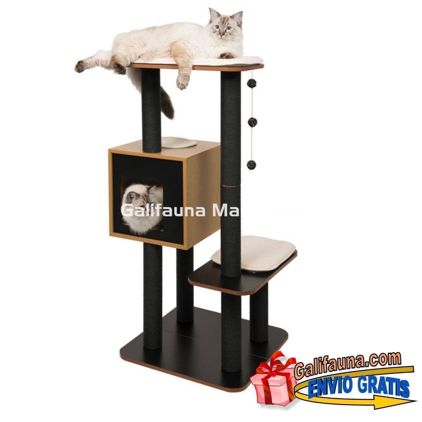 Mueble Rascador Grande para gatos  V-HIGH BASE VESPER - Imagen 1
