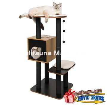 Mueble Rascador Grande para gatos  V-HIGH BASE VESPER - Imagen 1