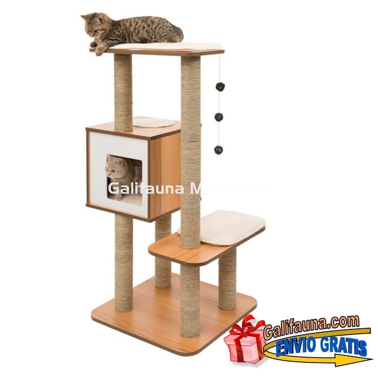 Mueble Rascador Grande para gatos  V-HIGH BASE VESPER - Imagen 3
