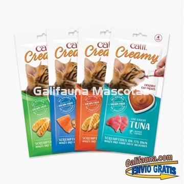 Pack de 48 Snacks CATIT CREAMY SNACK CREMOSO de POLLO Y CORDERO. - Imagen 2