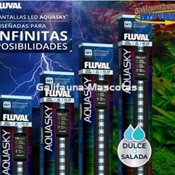 PANTALLA LED BLUETOOTH FLUVAL AQUASKY LED. Conexión APP Fluval y Brazos extensibles. - Imagen 1