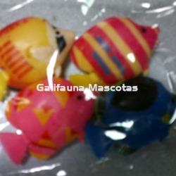 Peces de colores flotantes. Blister de 4 peces. - Imagen 2