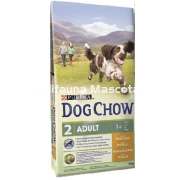 Pienso DOG CHOW Adulto Pollo. Alimento para perro. - Imagen 2