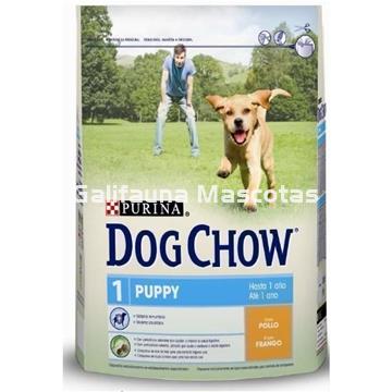 Pienso DOG CHOW Puppy Pollo. Alimento para perro. - Imagen 1