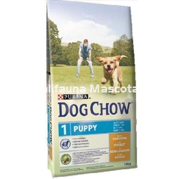Pienso DOG CHOW Puppy Pollo. Alimento para perro. - Imagen 2