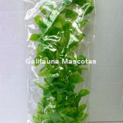 Planta de plástico 20 cm. para acuario. Decoración Acuarios. - Imagen 1