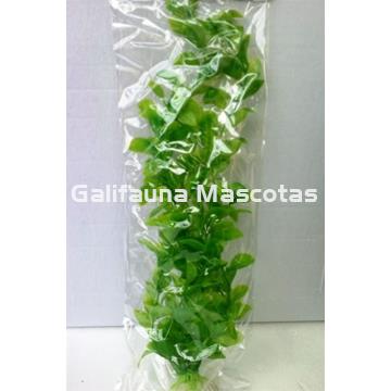 Planta de plástico 30 cm. para acuario. Decoración Acuarios. - Imagen 1
