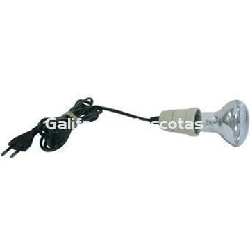 Portalámparas cerámico para terrarios. - Imagen 2