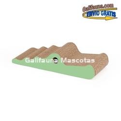 RASCADOR CATIT ZOO MODELO COCODRILO - Con hierba gatera. - Imagen 2