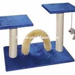 Rascador para gato. Md. 2 pisos y arco. - Imagen 2