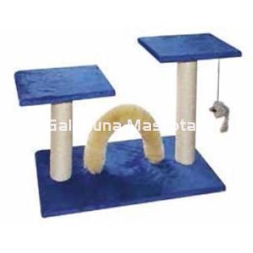 Rascador para gato. Md. 2 pisos y arco. - Imagen 2