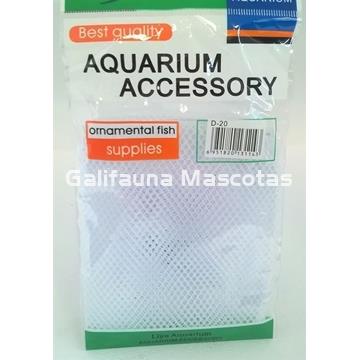 Saco de red para Carbón activo con cierre. - Imagen 1