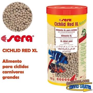 SERA Cichlid Red XL  - Alimento para grandes ciclidos carnívoros. - Imagen 1