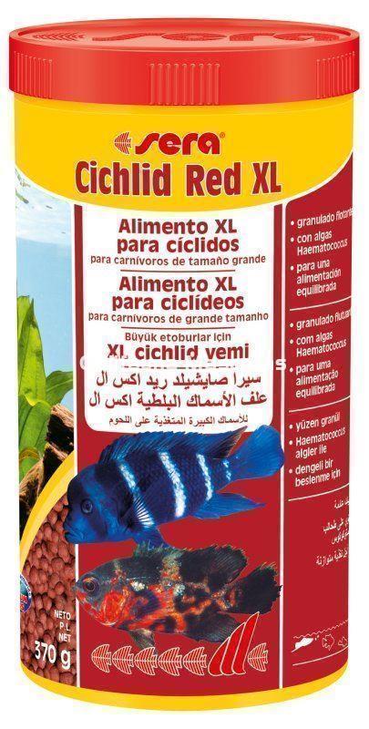 SERA Cichlid Red XL  - Alimento para grandes ciclidos carnívoros. - Imagen 5