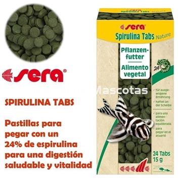 SERA Espirulina Tabs. Espirulina en tabletas. Aporte vegetal. - Imagen 1