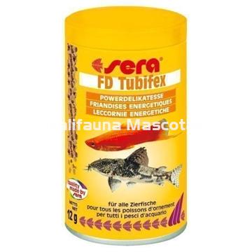 SERA FD Tubifex 100 ml. Complemento alimenticio para peces - Imagen 2