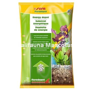 SERA Floredepot 4,7 kg. Sustrato - abono, para aquarios - Imagen 2