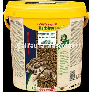 SERA Herbivor 10 litros . Alimentacion para Reptiles herbivoros - Imagen 1
