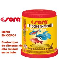 SERA Menu en copos 150 ml. Alimentacion completa para tus peces - Imagen 1