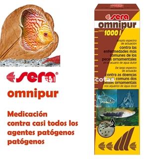 SERA Omnipur 50 ml. Medicación general para los peces - Imagen 1