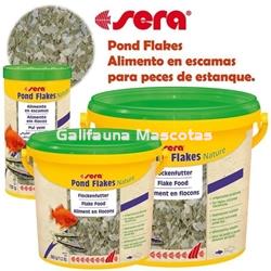 SERA Pond flakes Varias medidas. Alimento en escamas peces de estanque. - Imagen 1