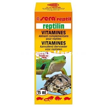 Sera Reptilin. Vitaminas para Reptiles. - Imagen 2