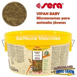 SERA Vipan baby 1.3 kg. Alimento escamas para crías de peces. - Imagen 1