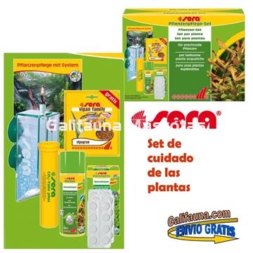 Set completo para el cuidado de las plantas del acuario SERA. - Imagen 1
