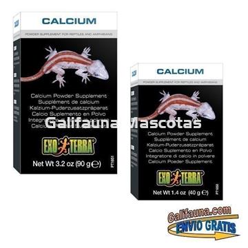 Suplemento alimenticio CALCIO EN POLVO para reptiles en terrario. - Imagen 1