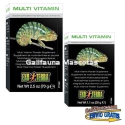 Suplemento alimenticio MULTIVITAMÍNICO EXO TERRA para reptiles en terrario. - Imagen 2