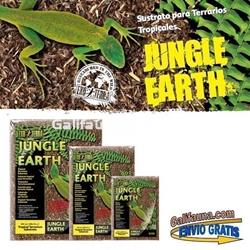 Sutrato JUNGLE EARTH para terrarios.  Suelo de corteza de pino natural. - Imagen 1