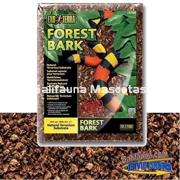 Sutrato TROPICAL FOREST BARK para terrarios.Suelo de corteza de abeto. - Imagen 2