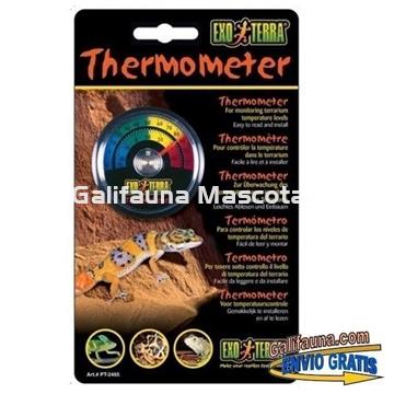 Termómetro analógico para terrario. - Imagen 1
