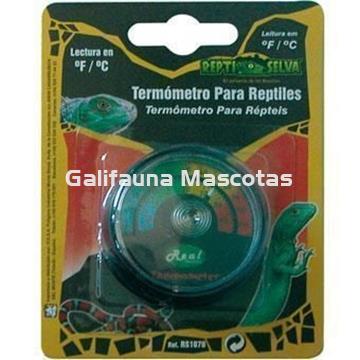 Termómetro analógico para terrario. - Imagen 2