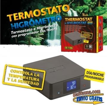 TERMOSTATO (600W) E HIGRÓMETRO (100W) PROGRAMABLE EXO TERRA - Imagen 1