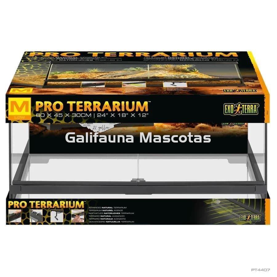 Terrario de cristal - Exo Terra Pro Terrarium de Cristal Exo Terra GRANDE - Imagen 9