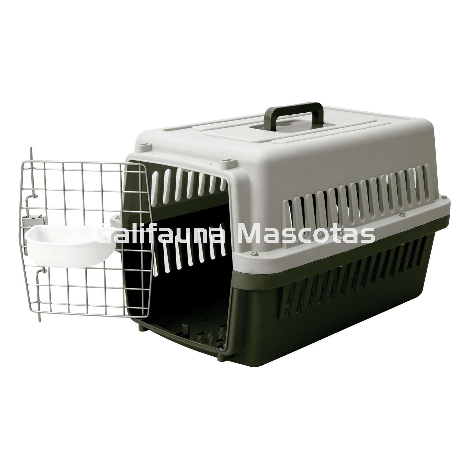 Transportin Alpha Dog + Regalo Comedero-bebedero.  Especial para los viajes de nuestro perro o gato. - Imagen 6