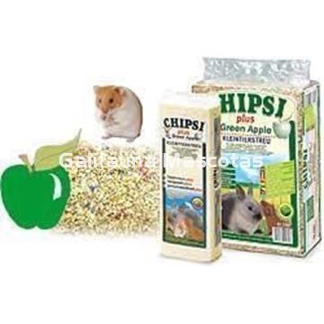 Viruta sustrato para roedores. Apple. Aroma de manzana. - Imagen 1