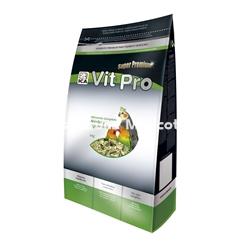 VITPRO Cotorras, Agapornis y Ninfas. Alimento super premium para aves. - Imagen 1