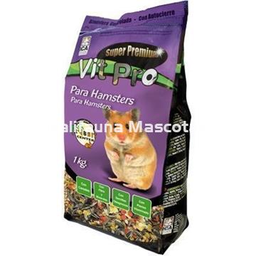 VITPRO Hamsters. Alimento super premium para roedores. - Imagen 1